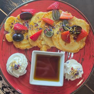 Pancake z owocami