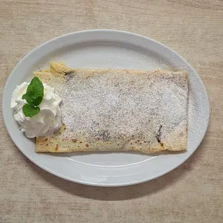 Naleśnik z nutellą i bananem