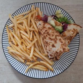 Tortilla z frytkami