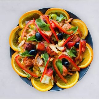 Chicken tikka salad