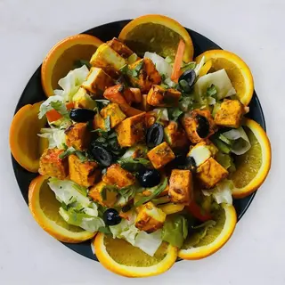 Paneer tikka salad