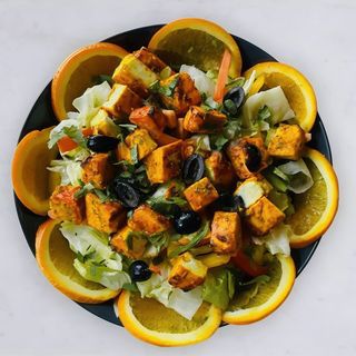 Paneer tikka salad