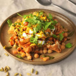 Samosa chaat