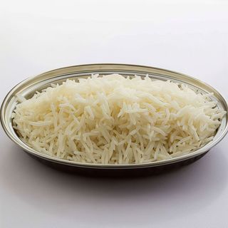 Plain basmati rice