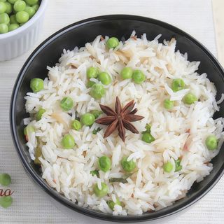 Green peas pulao