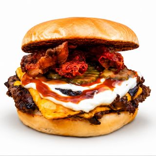 Smash Burger z Bekonem