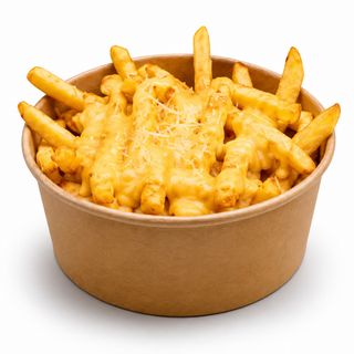 Frytki z sosem serowym 250g