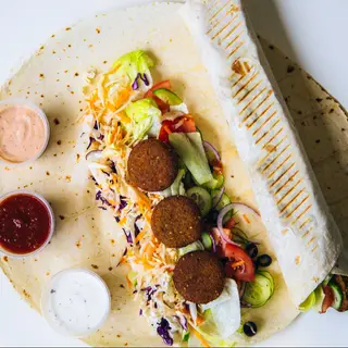 TORTILLA Kebab Rollo Falafel
