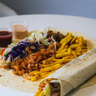 TORTILLA z frytkami