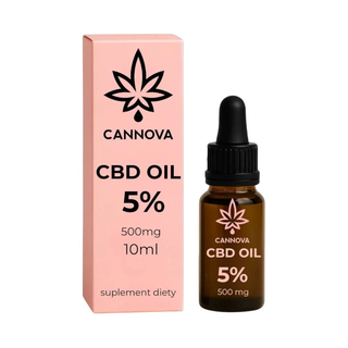 Olejek CBD 5% Full Spectrum CANNOVA 10ml