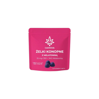 Żelki Cannova CBD z melatoniną 3szt.