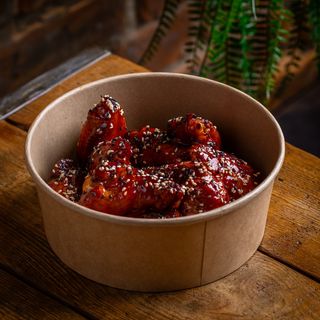 Hot korean wings