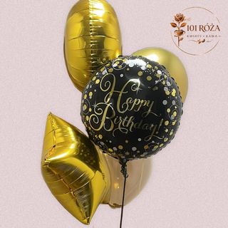 Kompozycja z balonów helowych
