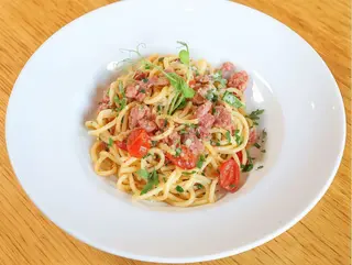 Spaghetti con Salsiccia