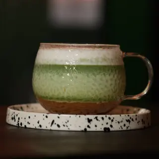 Biscoff matcha (na ciepło)