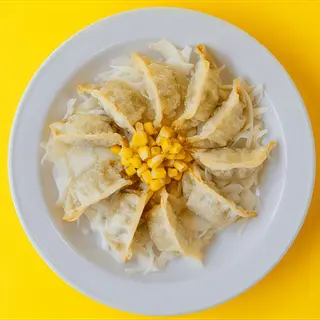Koreańskie smażone pierogi (chili) 10 szt.