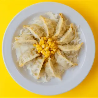 Koreańskie smażone pierogi (ser) 10 szt.