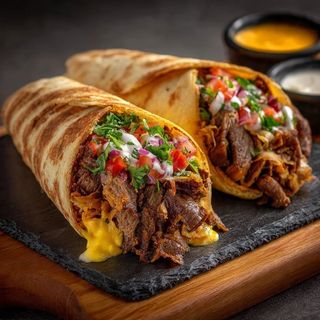 Kebab rollo z wołowiną M