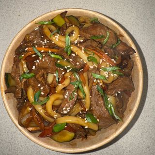 Black pepper udon