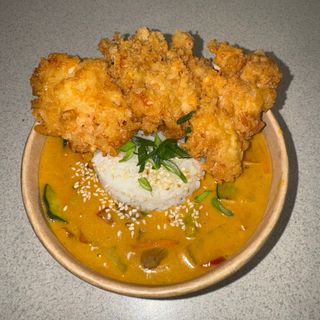 Thai yellow curry chicken