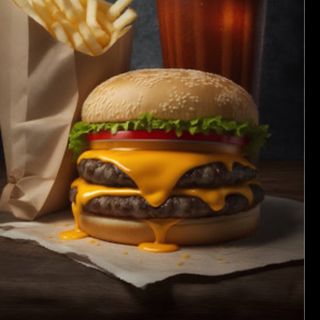 Burger serowy