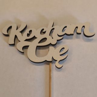 Pik dekoracyjny "Kocham Cię"