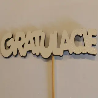 Pik dekoracyjny "Gratulacje"