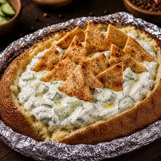 Ziemniak Kumpir Tzatziki