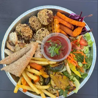 falafell handmade with sezam