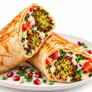 Falafel wrap