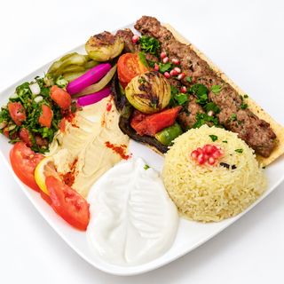 Talerz Szaszłyki Kofta
