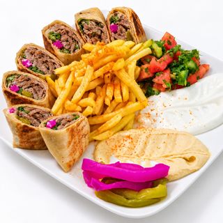 Talerz Kebab Wołowina Krojona