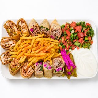 Talerz Kebab Mix Krojona (Duży)