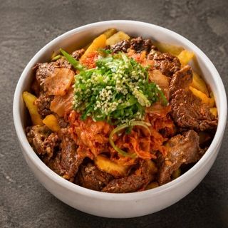 Frytki Kimchi