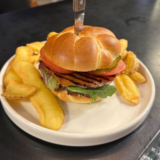 Wegański burger