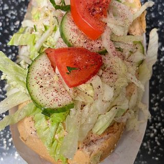 Małe kebab na grubym cieścieKraftowe miesa