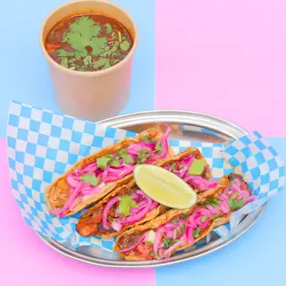 Vice Tacos (x3) + Birria