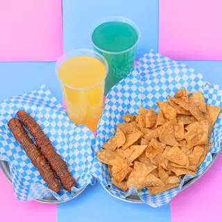 Nachos + Churros + 2x Lemoniada