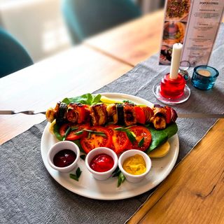 Schab z kością saute