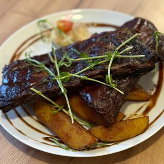 Żeberka w sosie BBQ 450gr