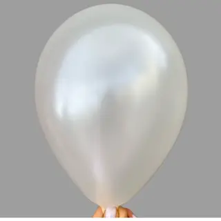 Balon biały 1 szt