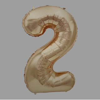 Balon cyfra 2