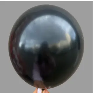 Balon czarny 1 szt