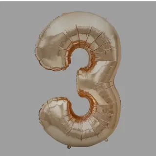 Balon cyfra 3