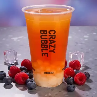 Bubble Tea Malina Borówka 500ml