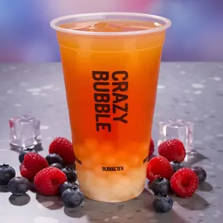 Bubble Tea Malina Borówka 700ml