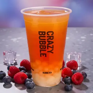 Bubble Tea Malina Borówka 500ml