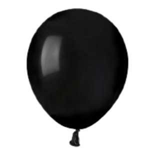 Balon lateksowy czarny