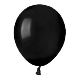 Balon lateksowy czarny