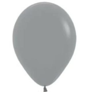 Balon szary nepełniony helem